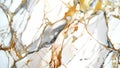 Marble texture background, white abstract alabaster with gold veins, natural pattern illustration Royalty Free Stock Photo