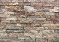 Marble texture decorative brick, wall tiles made of natural stone. Building materials. Royalty Free Stock Photo