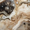 Slimy Marble: Abstract Coffee And Brown Art With Psychedelic Surrealism