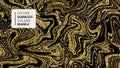 Marble texture. Luxury gold seamless background. Abstract golden glitter marbling seamless pattern for fabric, tile Royalty Free Stock Photo