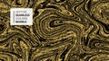 Marble texture. Luxury gold seamless background. Abstract golden glitter marbling seamless pattern for fabric, tile, interior Royalty Free Stock Photo