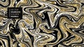 Marble texture. Luxury gold seamless background. Abstract golden glitter marbling seamless pattern for fabric, tile Royalty Free Stock Photo