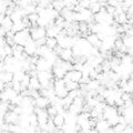 Marble texture seamless pattern. Realistic marbling background for design greeting or wedding cards. Black and white Royalty Free Stock Photo