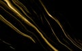 Marble texture wall surface black gold ink pattern graphic background . Royalty Free Stock Photo