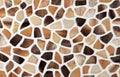 Marble tile mosaic