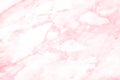 Marble wall surface pink background pattern graphic abstract light elegant white. Royalty Free Stock Photo