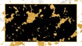 marble white color large border and black color inside luxury gold texture and gold border background