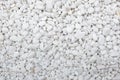 Marble white pebbles. Background texture Royalty Free Stock Photo