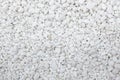 Marble white pebbles. Background texture