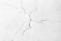 Marble white texture abstract cracked background with natural pattern Royalty Free Stock Photo