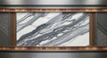 Marble wood and metal panel texture background image Royalty Free Stock Photo