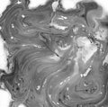 Marbled Black and White Abstract Background. Liquid Marble Illistration. Royalty Free Stock Photo