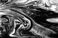 Marbled black and white pattern. Abstract monochrome background