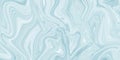 Marbled blue abstract background. Liquid marble pattern. Royalty Free Stock Photo