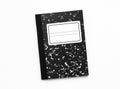Marbled Composition book notebook Royalty Free Stock Photo