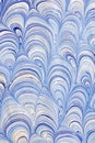 Marbled paper artwork Royalty Free Stock Photo