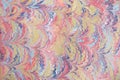 Marbled paper artwork background