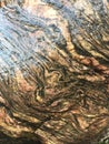 Marbled rock