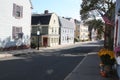 Homes on a Street in Marblehead Massachusetts