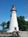 Marblehead Lighthouse Ohio Royalty Free Stock Photo