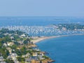 Marblehead Neck aerial view, Marblehead, Massachusetts, USA