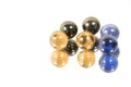 Marbles on Mirror Royalty Free Stock Photo