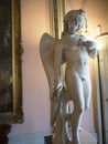 MarbleStatue in Bodelwyddan Castle North Wales Royalty Free Stock Photo