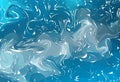 Marbling. Blue Marble texture. Paint splash. Colorful fluid. Abstract liquid colored background. Royalty Free Stock Photo