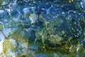 Marbling green blue texture