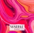 Marbling. Marble texture. Artistic abstract colorful background. Splash of paint. Colorful fluid. Bright colors Royalty Free Stock Photo