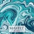 Marbling. Marble texture. Vector abstract colorful background. Paint splash.