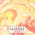 Marbling. Marble texture. Vector abstract colorful background. Paint splash. Royalty Free Stock Photo