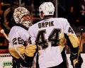 Marc-Andre Fleury and Brooks Orpik, Pittsburgh Penguins