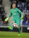 Marc-Andre ter Stegen of FC Barcelona Royalty Free Stock Photo