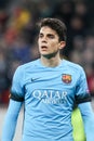 Marc Bartra during the UEFA Champions League game between Bayer Royalty Free Stock Photo