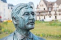 Marcel Proust statue close up by Edgar Duvivier, Cabourg, Lower Normandy, France