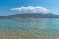 Marcello beach - Cyclades island - Aegean sea - Paroikia Pariki Royalty Free Stock Photo