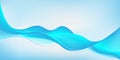 Abstract Gradient blue color blend wave Royalty Free Stock Photo