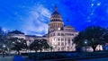 MARCH 1, 2018, ,AUSTIN STATE CAPITOL BUILDING, TEXAS - Texas State Capitol Building at. DestinationsUSA, StatesHorizontalLawn