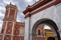 Architectural details in Bernal, Mexico