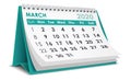 March 2020 Calendar