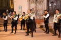 March 5,2014 -Callejonedas, street singers in Guanajuato,Mexico