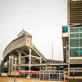 March 2017 Clevelan Ohio - Cleveland Brouwns NFL stadium at daytime Royalty Free Stock Photo