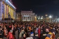 March In Commemoration Of Murdered Mayor Adamowicz In Warsaw