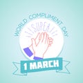 1 march Compliment Day