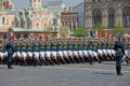 March of female cadets