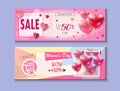 Women's day fashion Sale banners set