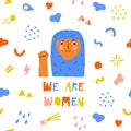 8 march international women day card