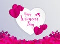 8 March International Women Day Greeting Card