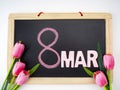 8 march international women's day Royalty Free Stock Photo